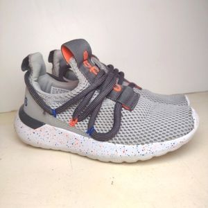Adidas Lite Racer Adapt 3.0 K, Youth Size 12K Orange and Blue Sneakers